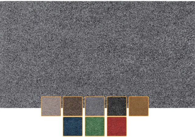 ANRO Deurmat Grijs 100x50cm – Schoonloopmat Antislip Wasbaar Voordeur Hal Binnen & Buiten Op Maat
