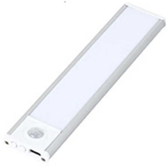 GelldG LED-onderkastverlichting - Met bewegingssensor - Kastverlichting - USB-strip met sensor - Geschikt voor kledingkasten, onderkasten, trappen, koffers, campers, enz. - Warm wit licht - Eén stuk