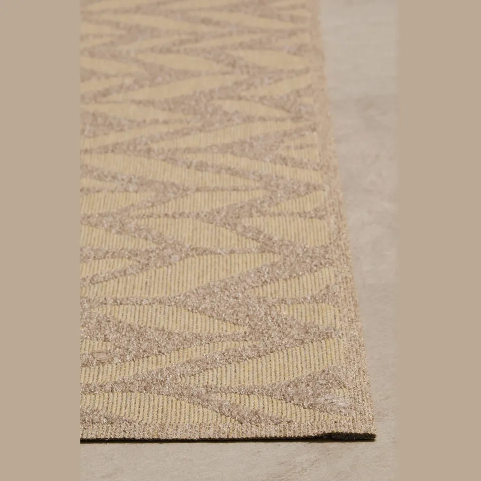 NOUS Living binnen- en buitenvloerkleed grijs/zand, foto 5
