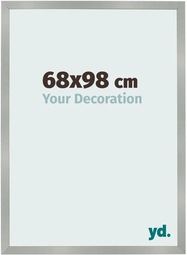 yd. Your Decoration - Fotolijst 68x98 cm - MDF - Aluminium Geborsteld - Bologna