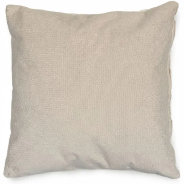 Woonexpress Sierkussen Danal - Chenille Stof - Beige - 45x45 cm - Zacht & Decoratief Beige/Creme