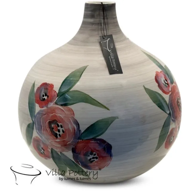 Villa Pottery Louise vaas 20 x 20 rood