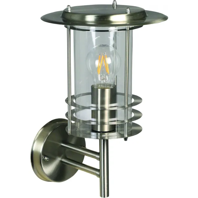 Luxform Wandlamp voor buiten Phoenix 230 V zilver LUX1706S