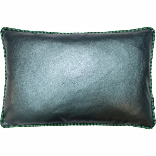 Raaf sierkussen-hoes Boho zee-blauw 35x50 cm