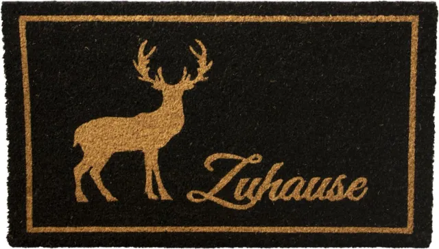 Mars & More deurmat kokos zuhause 75cm Multi
