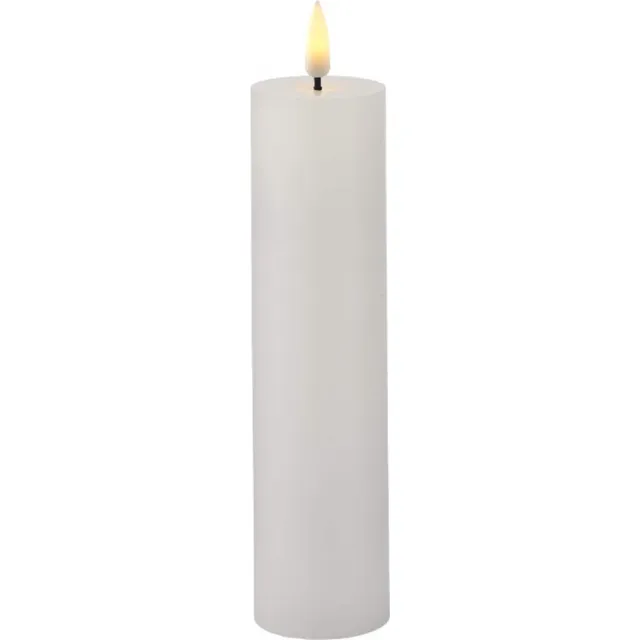 Sirius Home Sirius Sille LED Kaars Stompkaars - Ø 5cm x H 20cm - wit