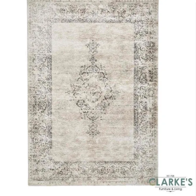 Clarke Vloerkleed Milano 23352 - Laagpolig - Beige