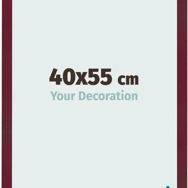 yd. Your Decoration - Fotolijst 40x55 cm - MDF - Wijnrood Geveegd - Bologna
