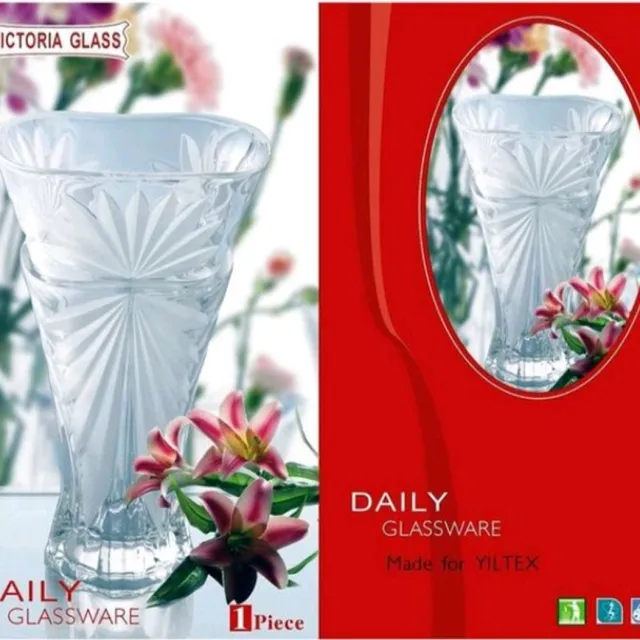 YILTEX Decoratie Vaas – Glas – 29cm