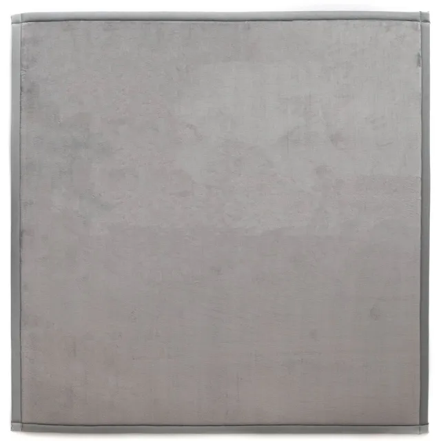 Amiah Speelkleed vierkant - Pluffy donkergrijs 80x80