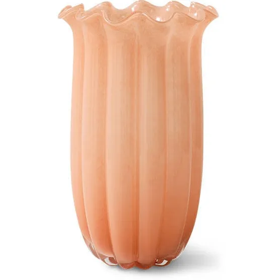 HKLIVING vaas (38x23,5 cm) perzik