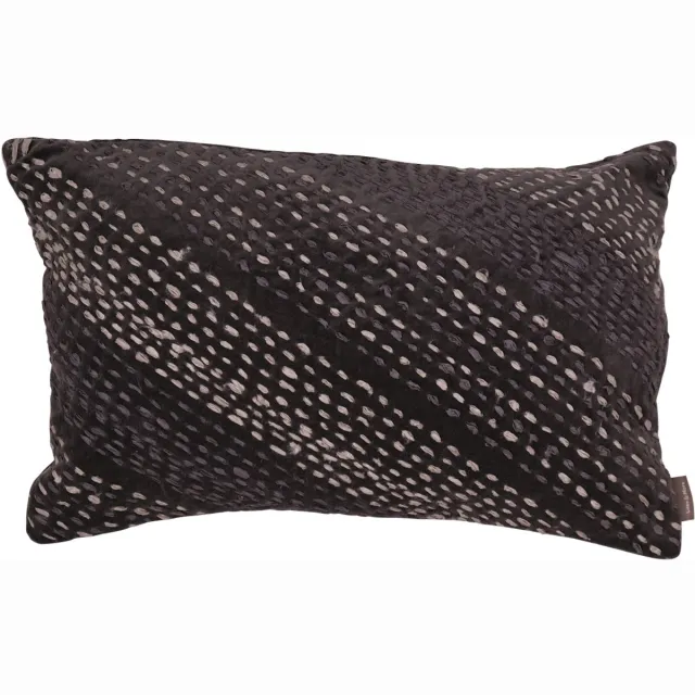 Linen & More New Chic kussen donkergrijs 30x50cm