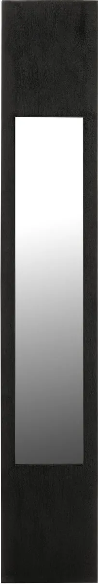 J-Line spiegel - hout - zwart - large