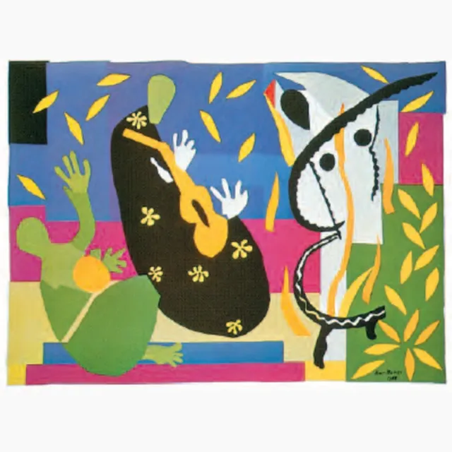 Catch Projecten Henri Matisse - Het verdriet van de koning - Kunstposter - 40x50 cm Multicolor