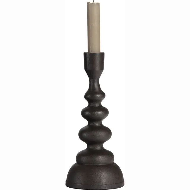 BePureHome Twisted Kandelaar - Metaal - Brons - 23x10x10 bronze