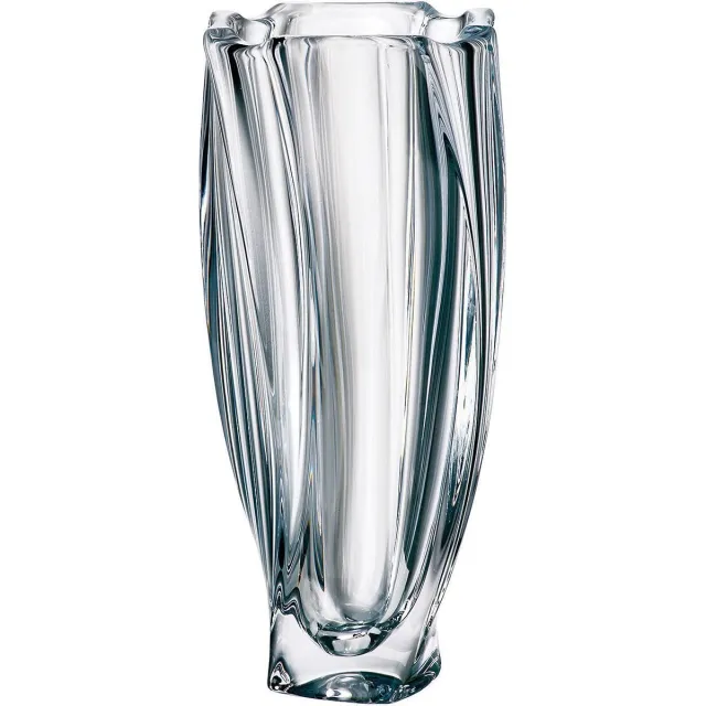 Crystalite Bohemia Neptune vaas "B" 30,5 cm. Transparant