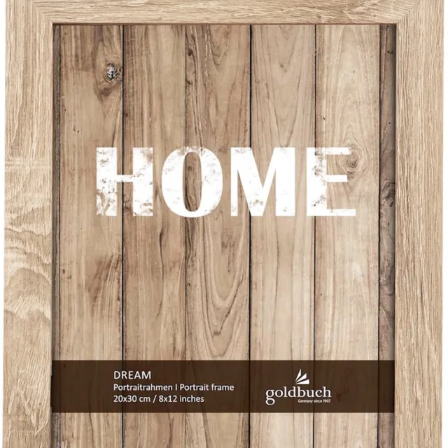 Goldbuch Fotolijst Dream - Naturel Hout - 20x30 cm Bruin