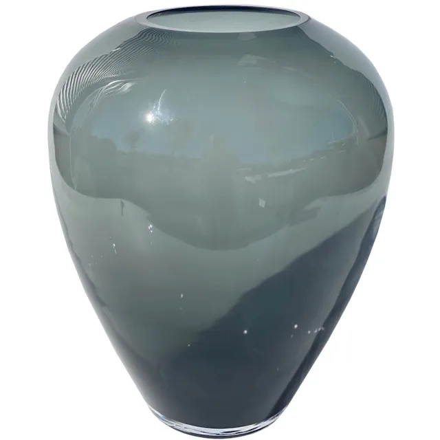 Vase The World Vaas Grey Kander | Anna Nooshin | Ø27,5 x H35 cm grijs