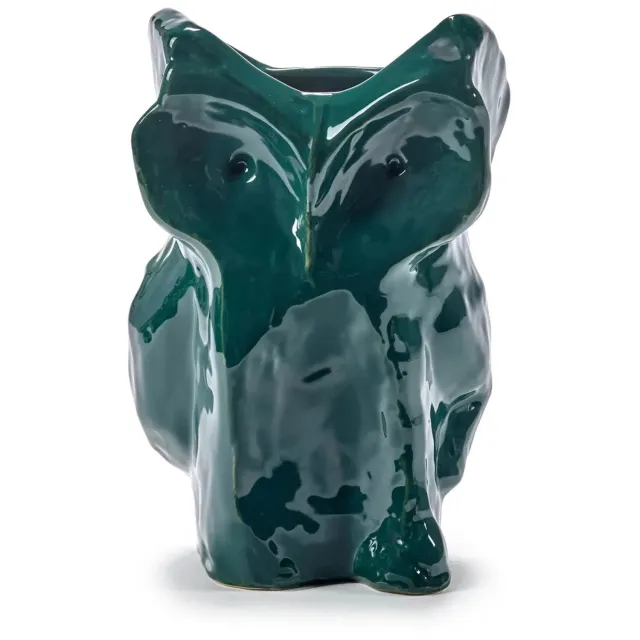 Serax Marni - Uil Vaas Donkergroen S D16.5cm H23cm After Midnight