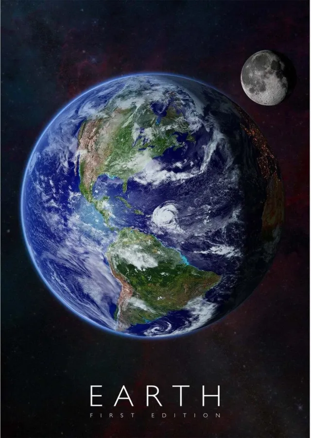 Curiscope Multiverse Interactieve Poster Aarde Full colour