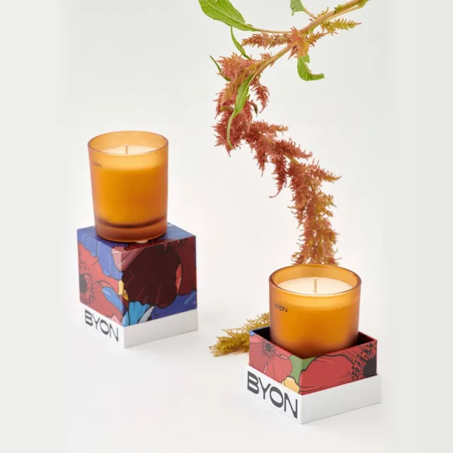 ByOn Ignite geurkaars 45 uur Wit