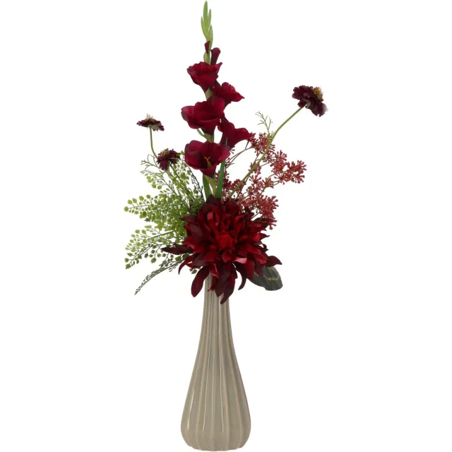 maxifleur Kunstplanten Kunst herfstboeket Jette Neurenberg 80cm Meerkleurig
