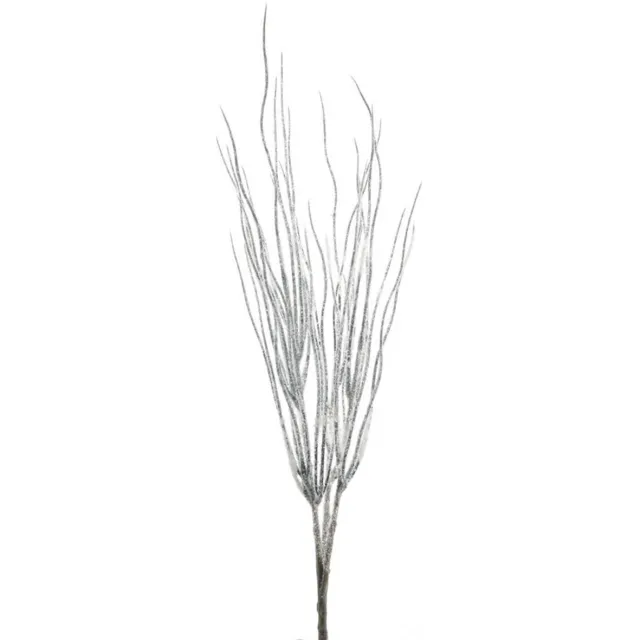 Buitengewoon Boet Buitengewoon de boet - Curly twig spray snow 48 cm kunsttak bruin