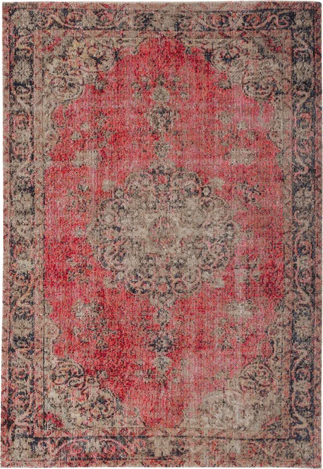 Pergamon Vloerkleed Designer Vintage Zoë Oosters Klassiek Rood