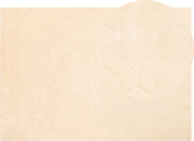 Beliani THATTA - Vloerkleed - Beige - 160 x 230 cm - Nepbont