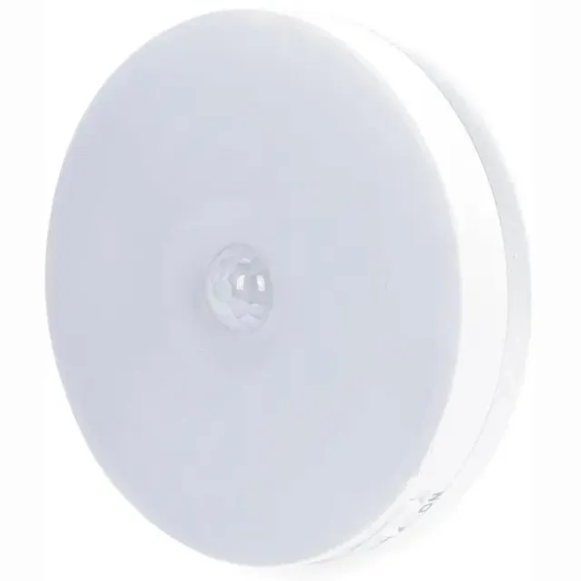 Aigostar Nachtlampje oplaadbaar rond - met dag-nachtsensor en bewegingssensor - magnetisch - Warmwit 3000K - 12 lm - 0,5W Zie afbeelding