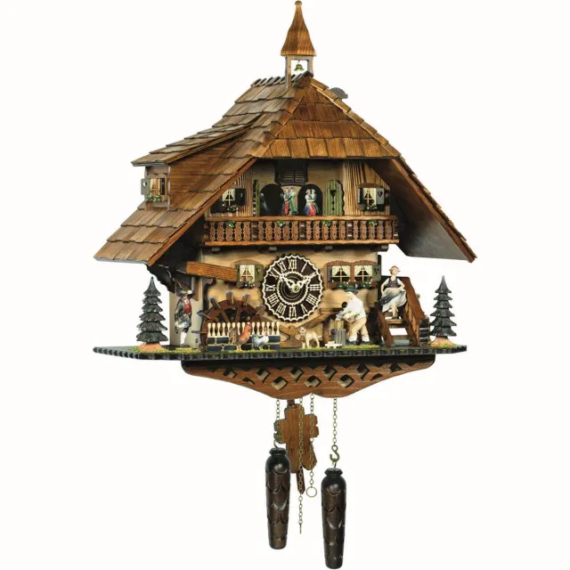 Trenkle 4259_QMT_HZZG - Koekoeksklok - kwarts bruin
