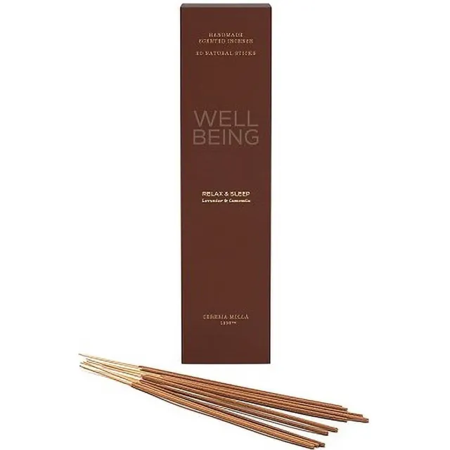 Well Being - RELAX & SLEEP - 20 Wierook stokjes - Lavender & Camomile - Cereria Molla 1899 - NIEUW