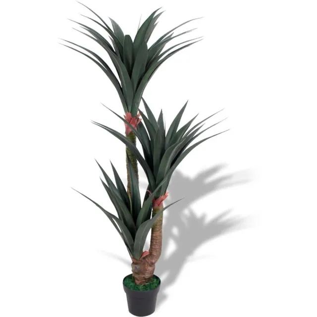 vidaXL Kunst - yucca - plant - met - pot - 85 - cm - groen