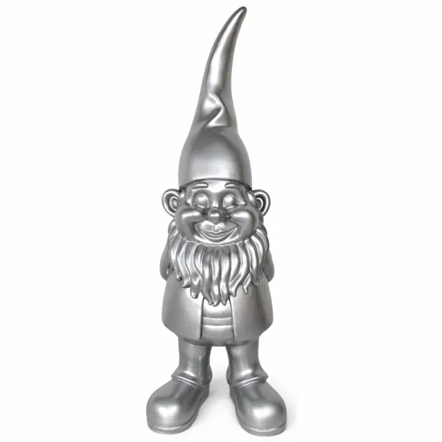 Damn Tuinkabouter 100 cm - zilver