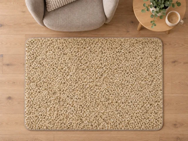 Multimat Shaggy karpet Sphinx beige – 100 × 150 cm