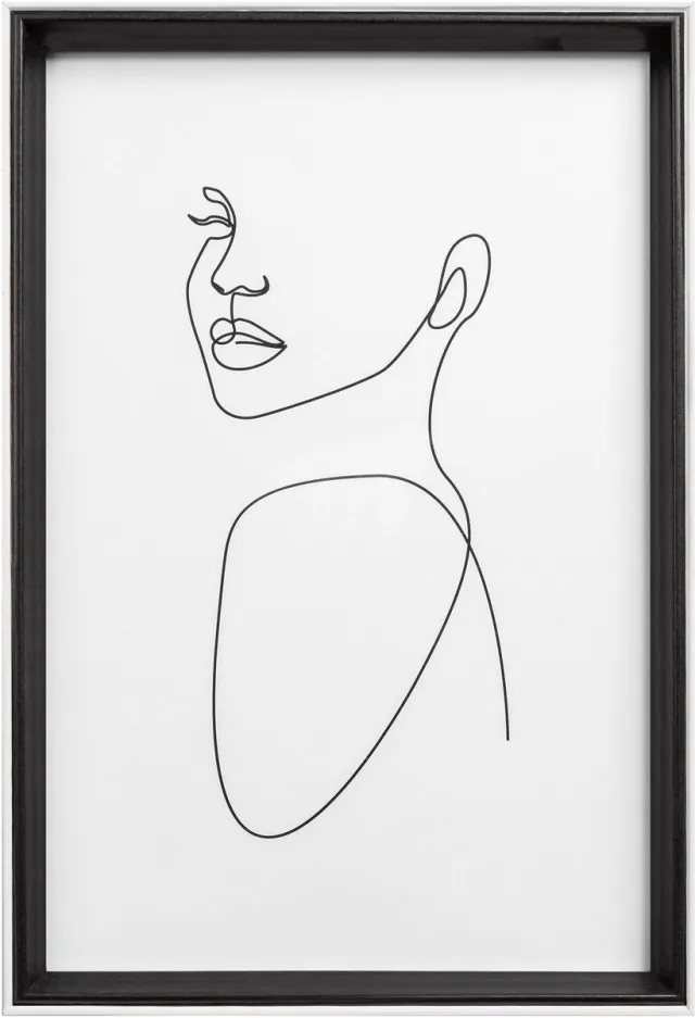 Walther Silhouette - Houten lijst - Fotoformaat 20x30 cm - Zwart
