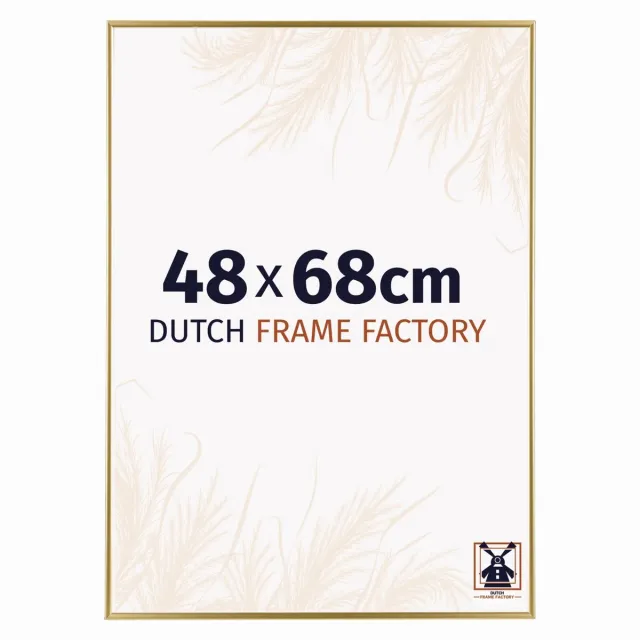 Dutch Frame Factory Fotolijst 48x68 cm - Kunststof - Goud - Easy