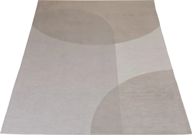 Veer Carpets Vloerkleed Eli Beige 160 x 230 cm - Design Vloerkleed met Organisch Patroon – Modern / Scandinavisch Interieur
