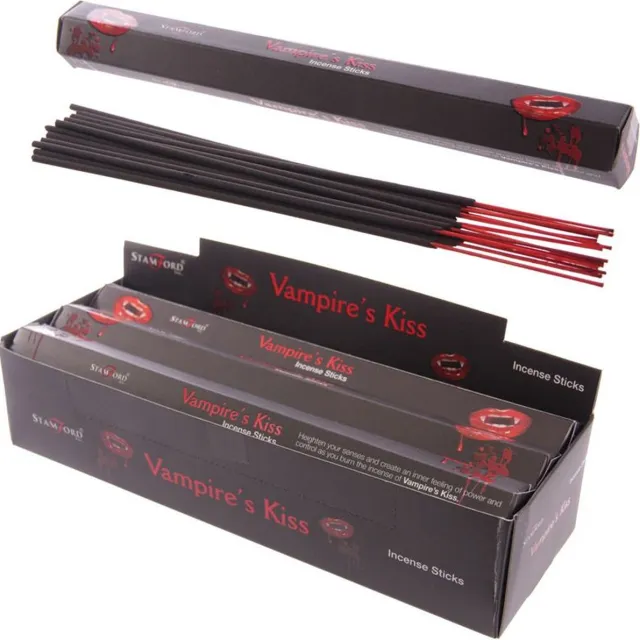 Stamford zwart Stamford Black Vampire's Kiss Wierook Stokjes Rood