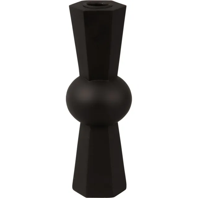Present Time Kandelaar Geo Count - Zwart - Ø6cm - Scandinavisch,Modern