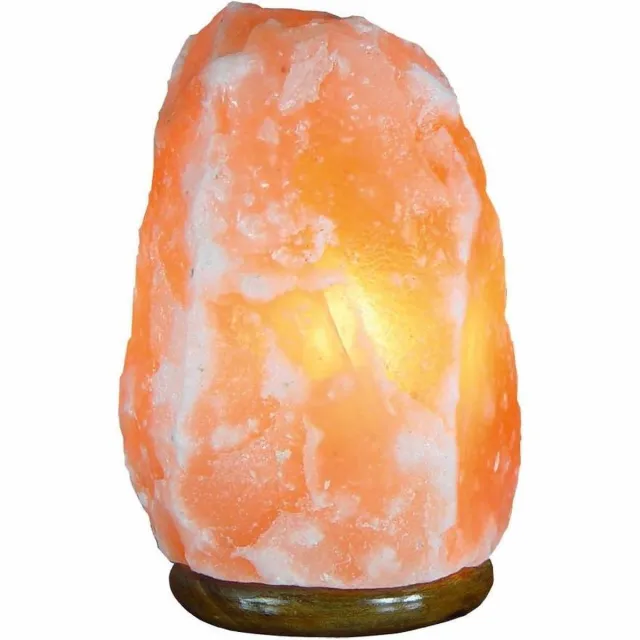 Selnature Himalaya Zoutlamp 13-16 kilo -Selnature- (inclusief kabel & lampje) roze oranje