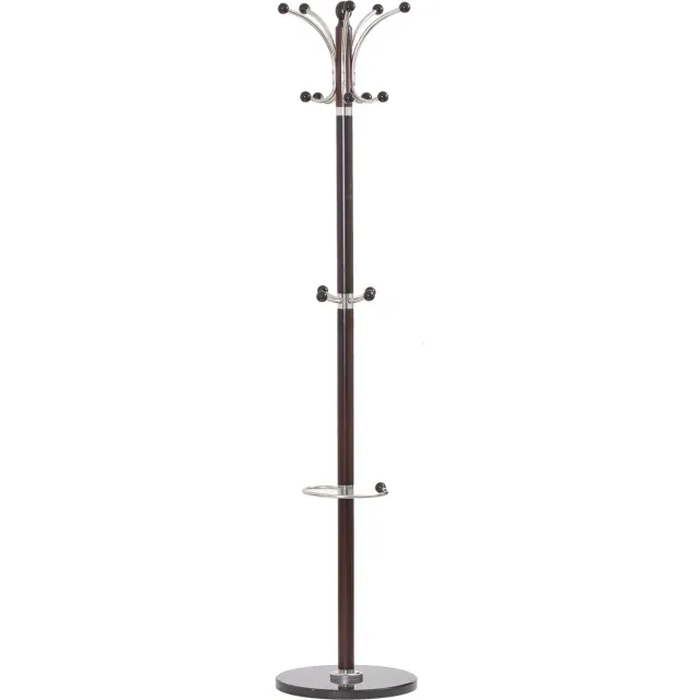 home style Staande kapstok Alem 185 cm hoog in wenge bruin