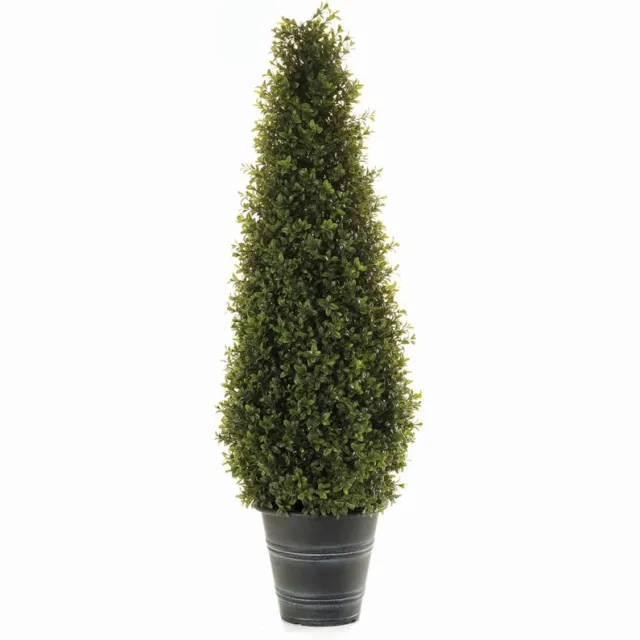 Emerald Kunstplant Buxus piramide UV 50x165cm - Kunstplant voor binnen Groen
