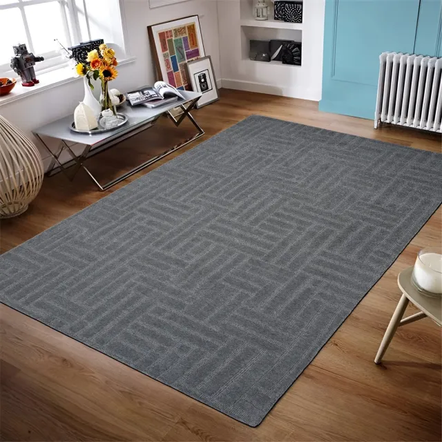 Dutch Lifestyle Atmore - Wol - Vloerkleed - Donkergrijs