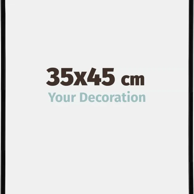 yd. Your Decoration - Fotolijst 35x45 cm - Kunststof - Zwart Hoogglans - Annecy