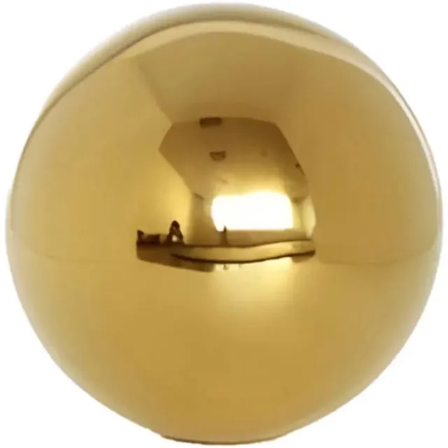Buitengewoon Boet Buitengewoon de boet - Deco Heksenbol Goud Glans Roestvrij Staal 20 cm onbekend