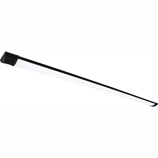 STRÜHM LOTOS Plafondlamp - LED Batten - LED Armatuur - Aanpasbare kleur CCT - Aanpasbare watt 25/30/40w -2830 / 3280 / 4180 Lumen - Zwart 1200mm