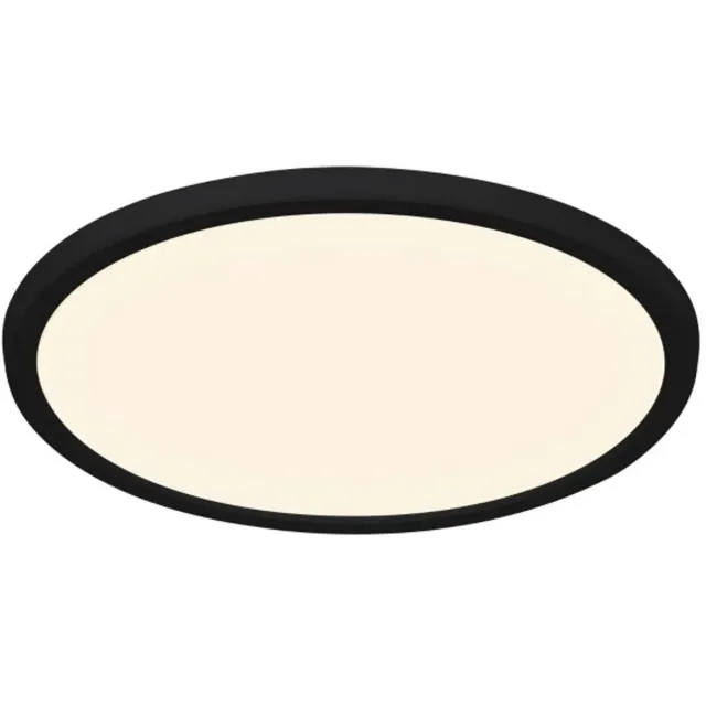Nordlux Doos 3x Nordlux Oja LED Plafondlamp | 15W 3000K/4000K 1700lm 830/840 | Zwart