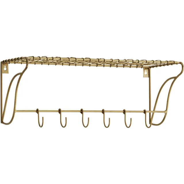 Madam Stoltz kapstok brass
