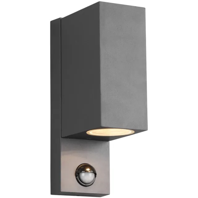 Trio ROYA - Wandlamp - Antraciet - excl. 2x GU10 4,9W - Buitenverlichting - IP44